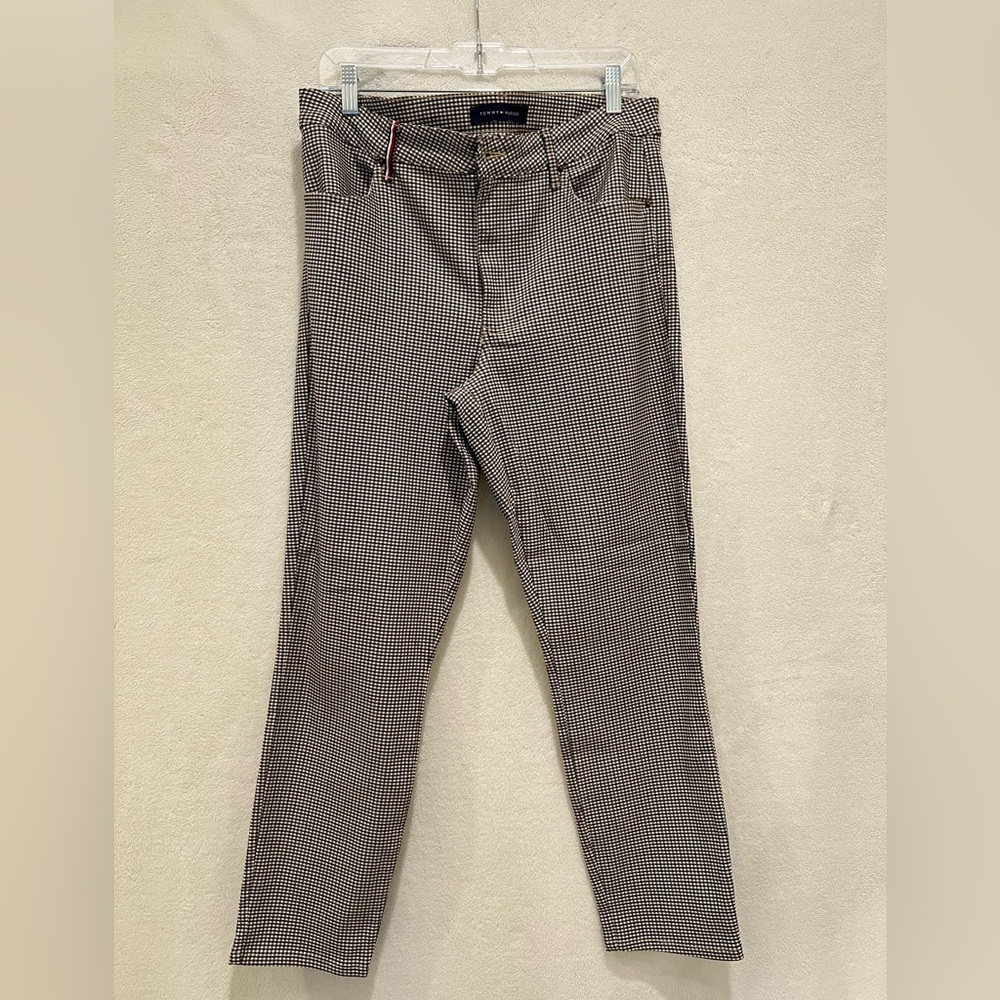 Tommy Hilfiger Women's Stretch Checkered Pants